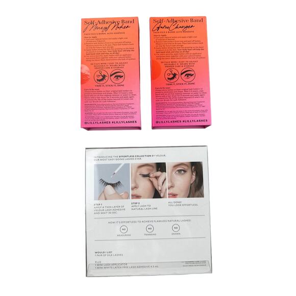 Lash Bundle - Velour Essential Lash Kit & Lilly Lashes 3D Faux Mink Lashes - Picture 2 of 2